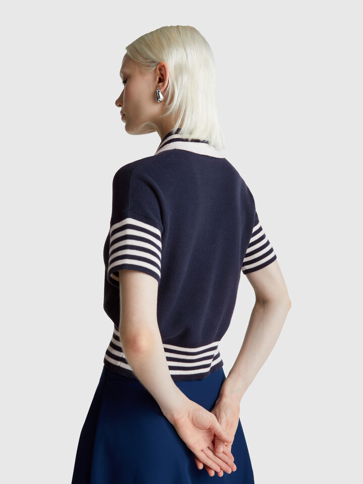 H/S POLO SHIRT Mulher image number 3